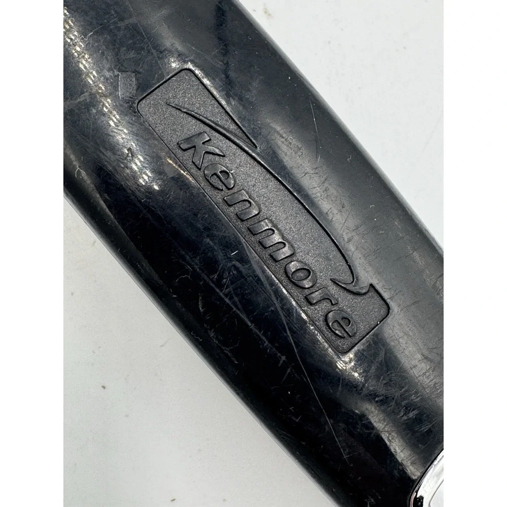 Kenmore Stainless Steel Spatula Turner Black Beige Plastic Handle Solid
